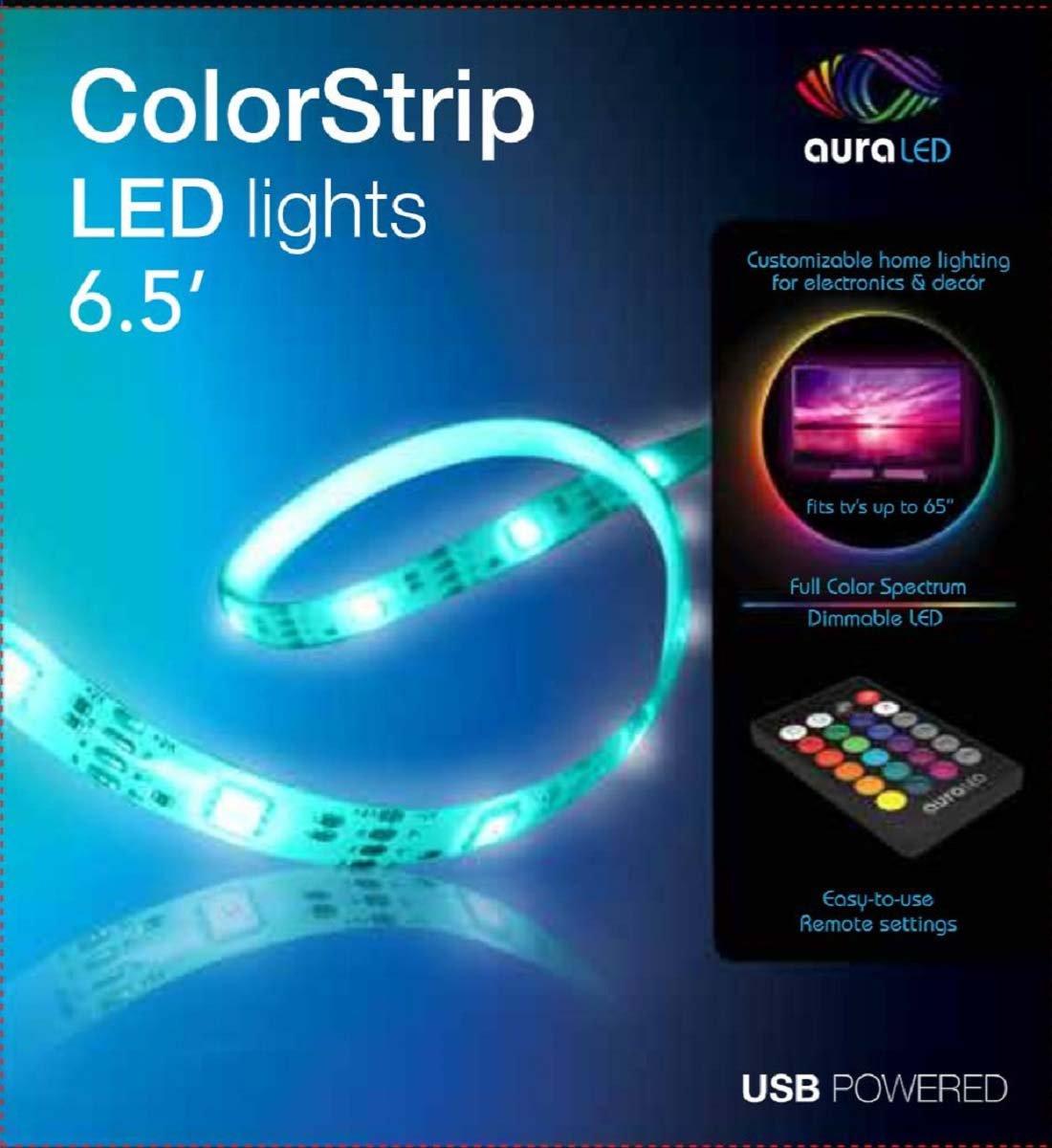 Tzumi Aura LED Remote Controlled ColorStrip Changing LED Light Strip