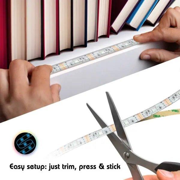 Tzumi Aura LED Remote Controlled ColorStrip Changing LED Light Strip