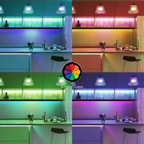 Tzumi Aura LED Remote Controlled ColorStrip 65.5ft Changing Light Strip