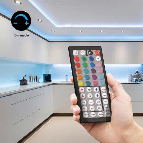 Tzumi Aura LED Remote Controlled ColorStrip 48ft Changing Light Strip