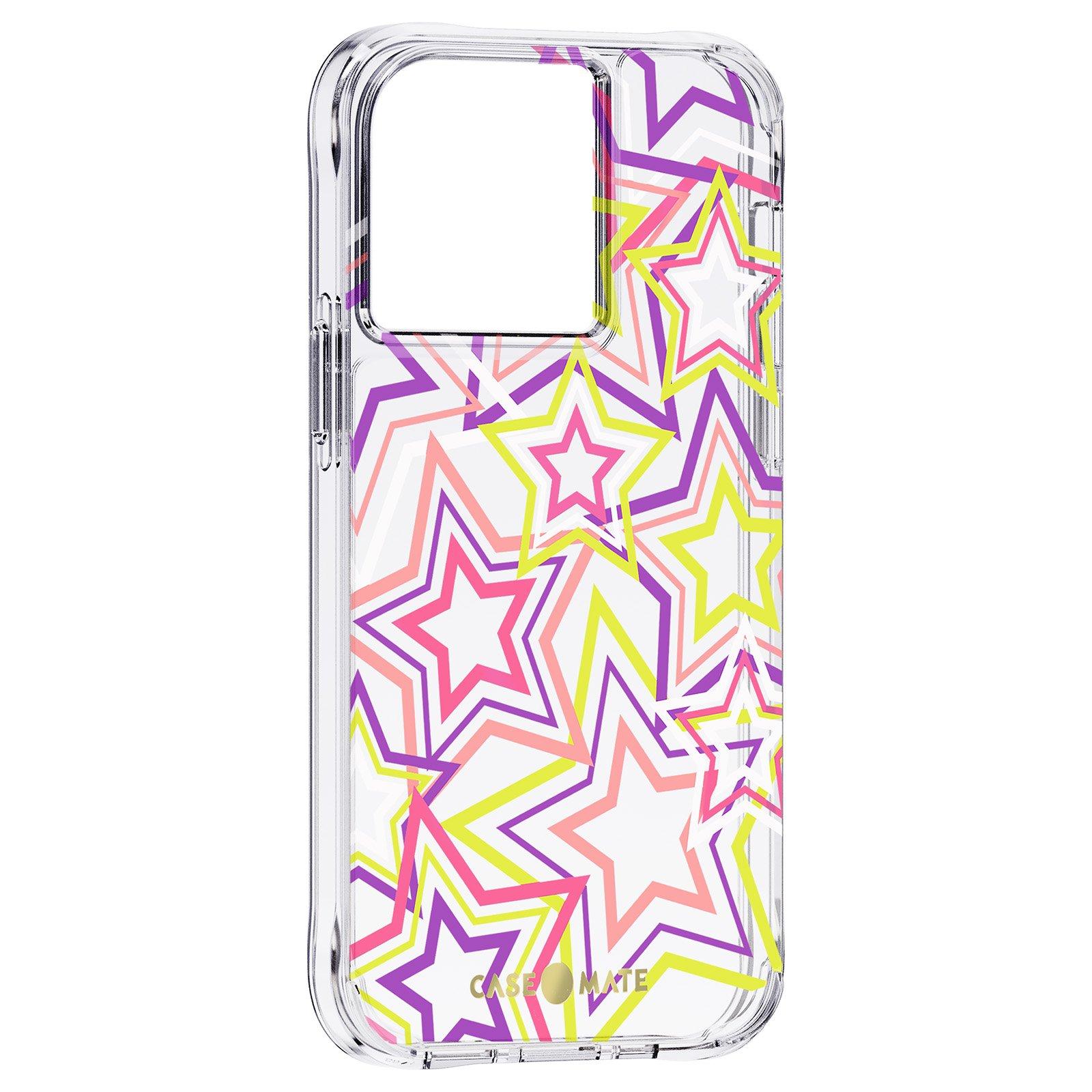 Case-Mate Case for iPhone 13 Pro Neon Stars