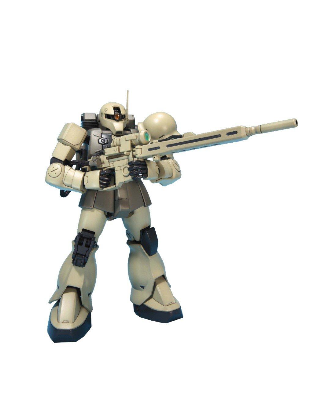 Bandai Gundam Hguc Ms 05l Zaku I Sniper Type Model Kit 1 144 Scale Figure