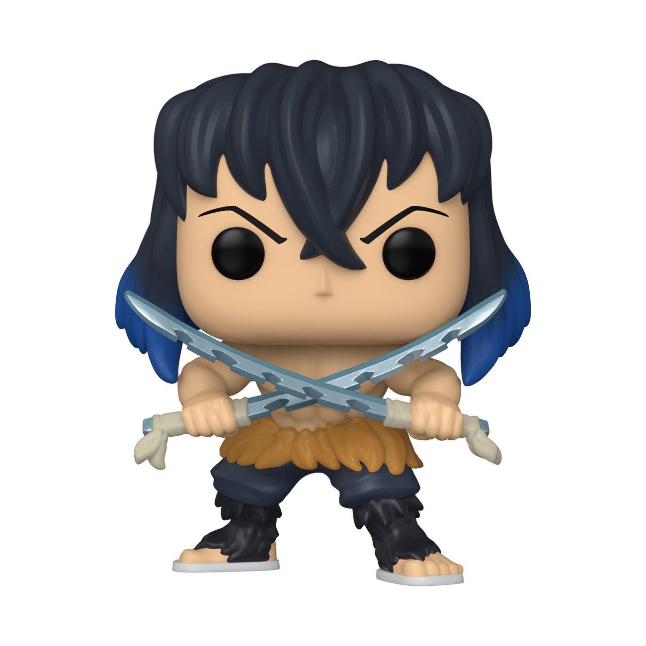 Funko POP! And Tee: Demon Slayer: Kimetsu no Yaiba Inosuke Hashibira  Unmasked GameStop Exclusive