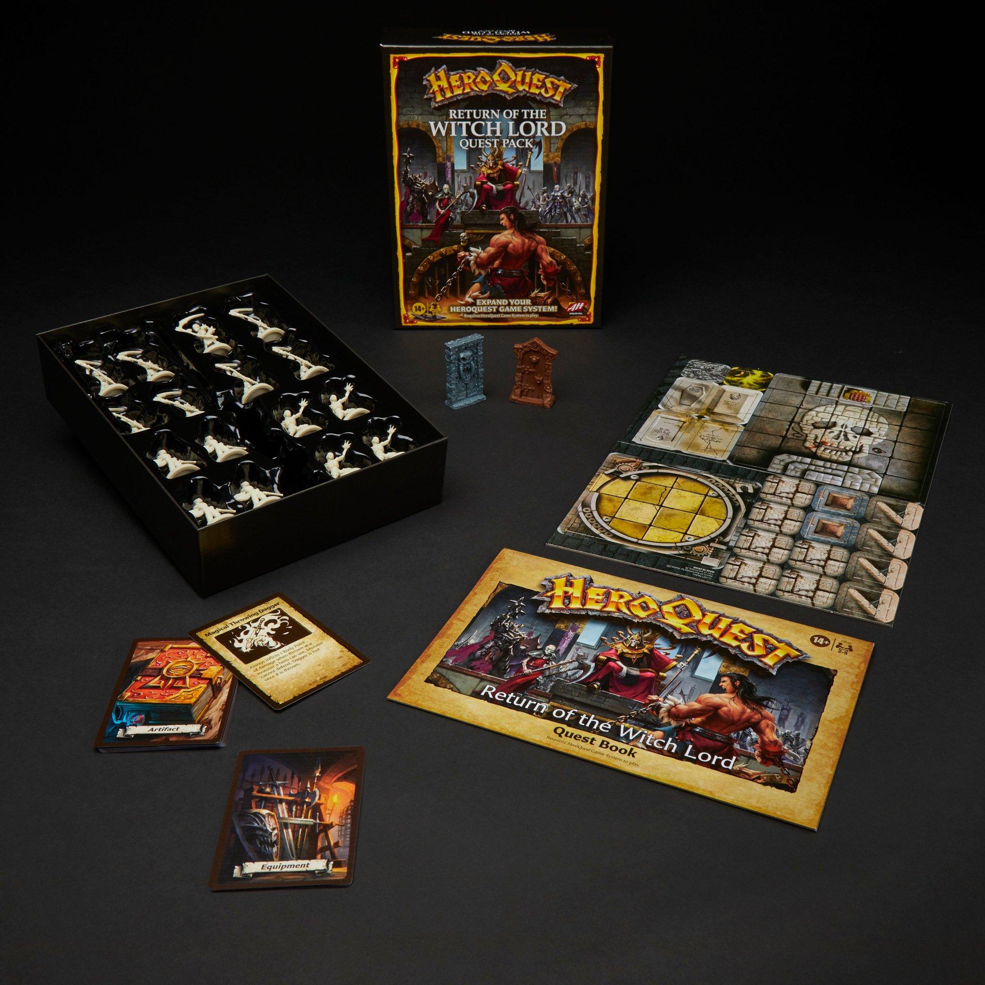 Hasbro HeroQuest Return of the Witch Lord Quest Pack Board Game