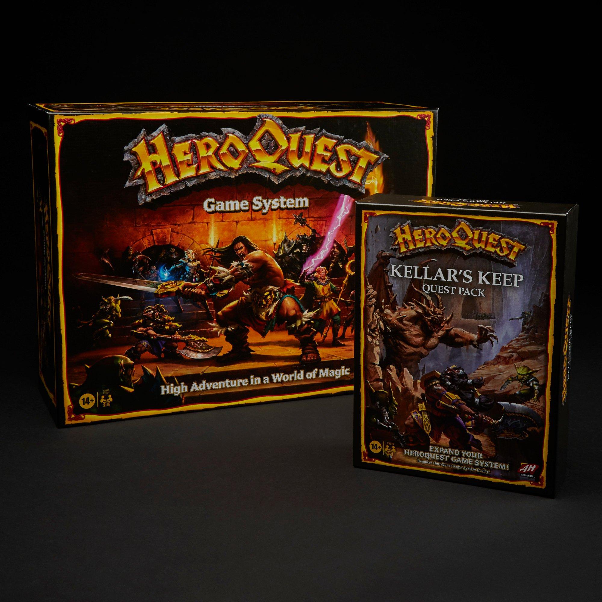 Hero Quest Game System individual replacement pieces including Quest Packs 