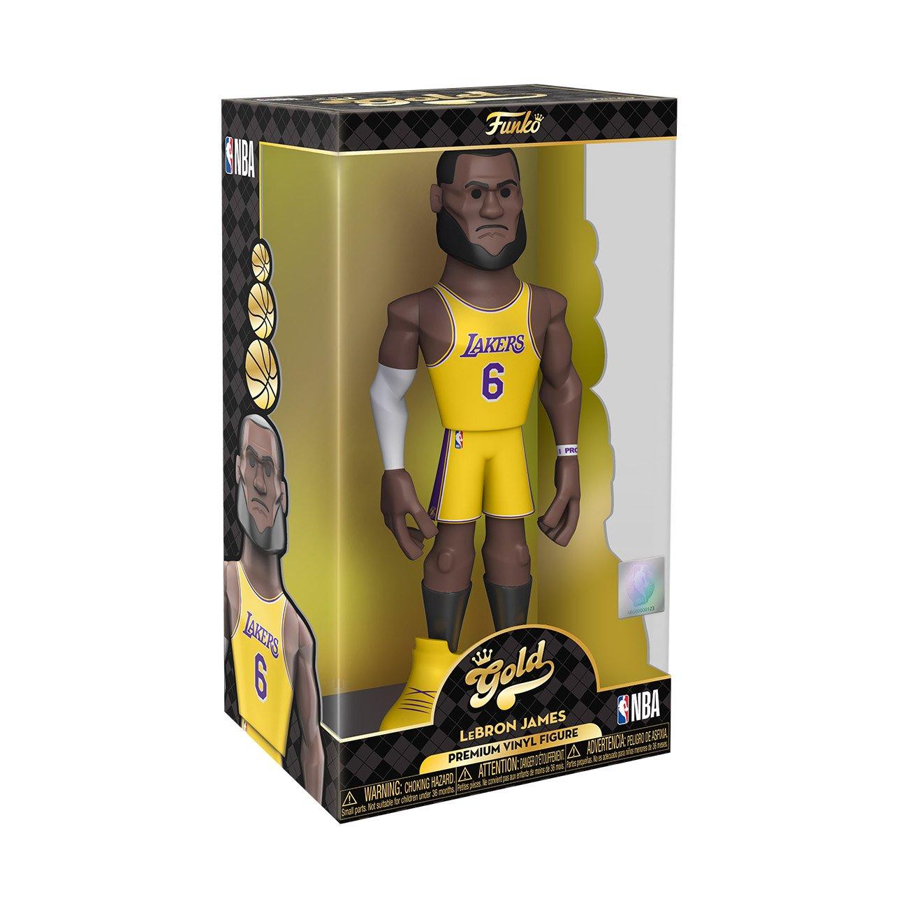 Funko GOLD NBA: Los Angeles Lakers LeBron James 12-In Vinyl Figure