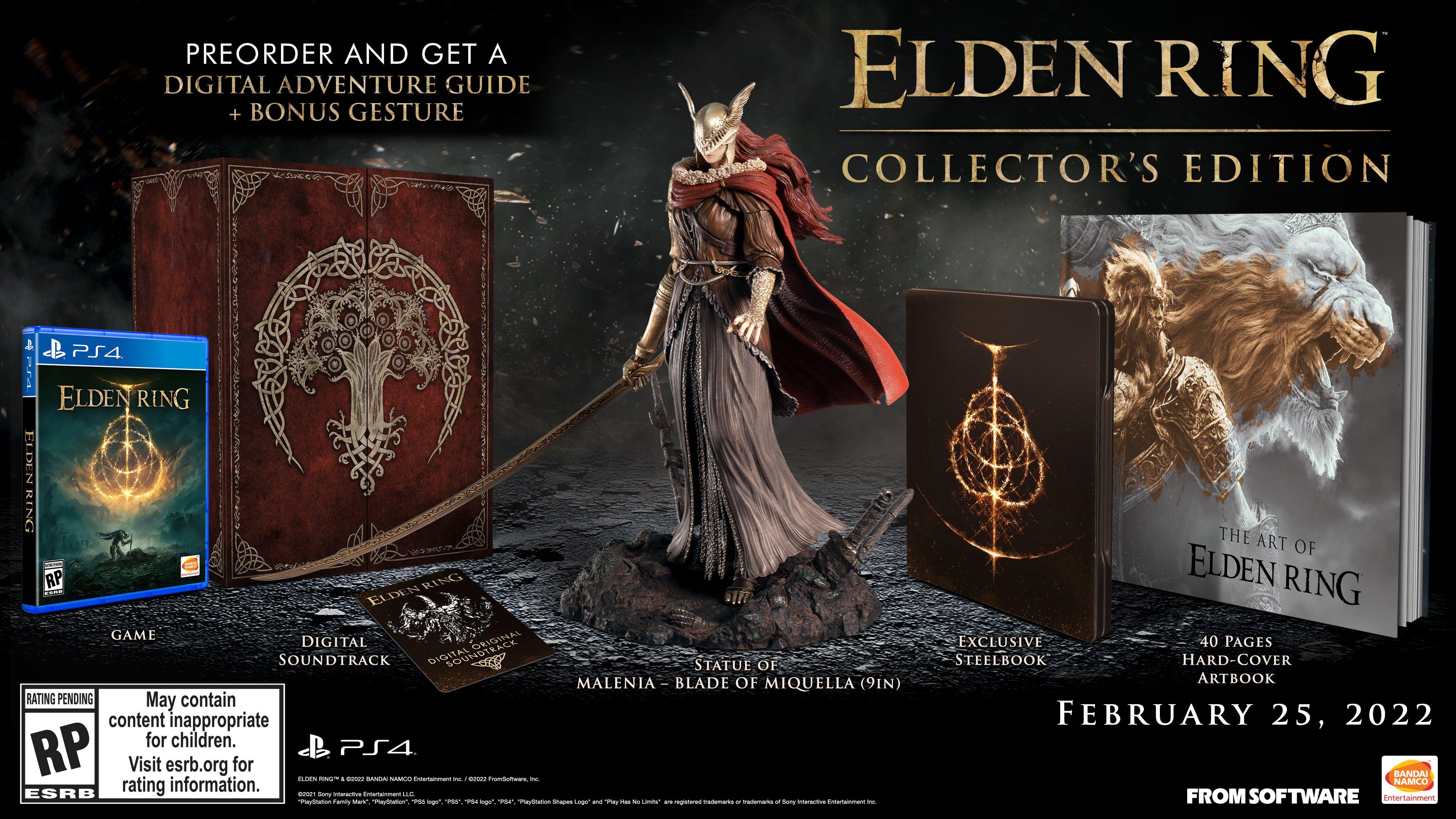 Elden Ring Collector S Edition Ps4 Playstation 4 Gamestop