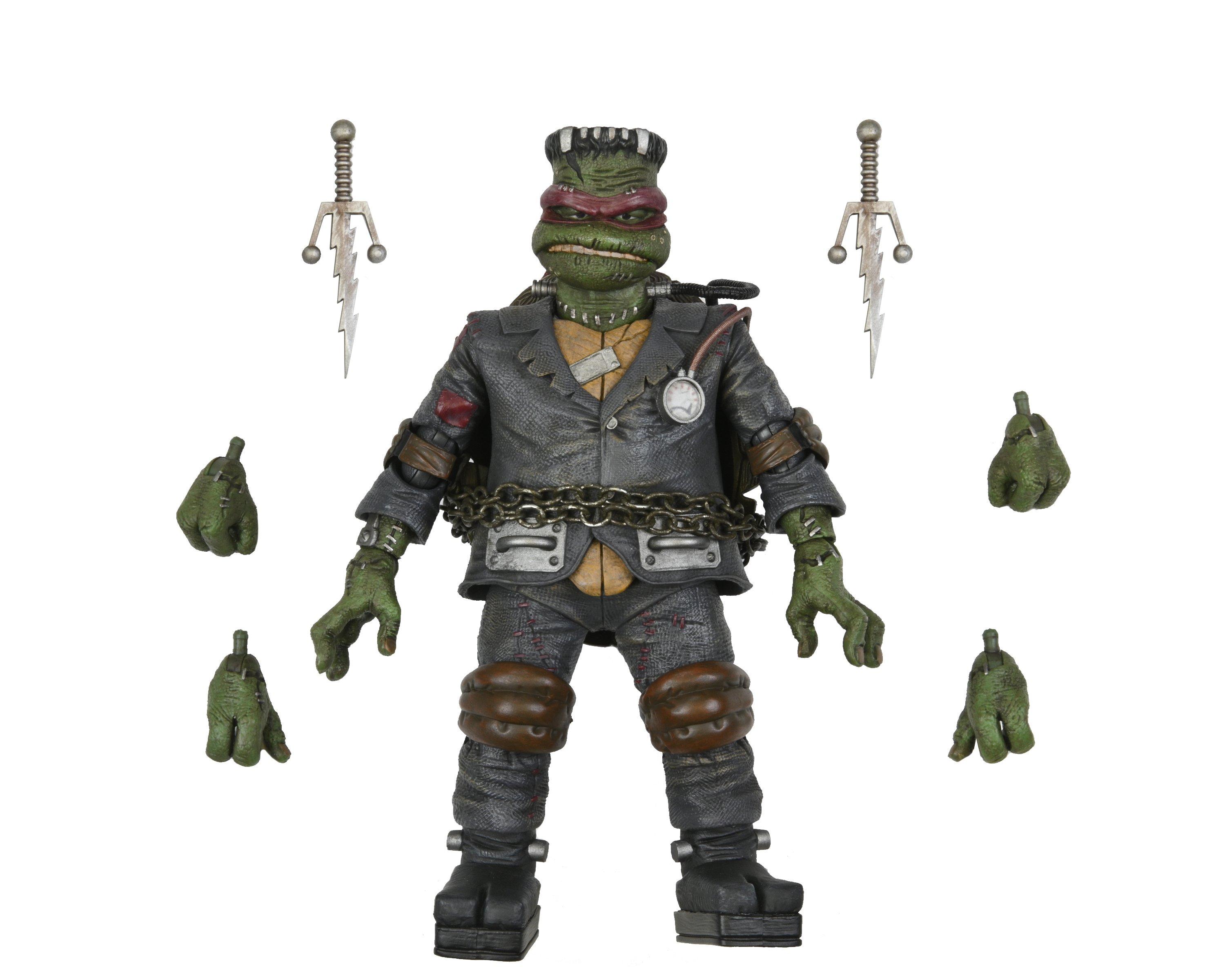 Neca Universal Monsters X Teenage Mutant Ninja Turtles Splinter As Van Helsing Action Figure