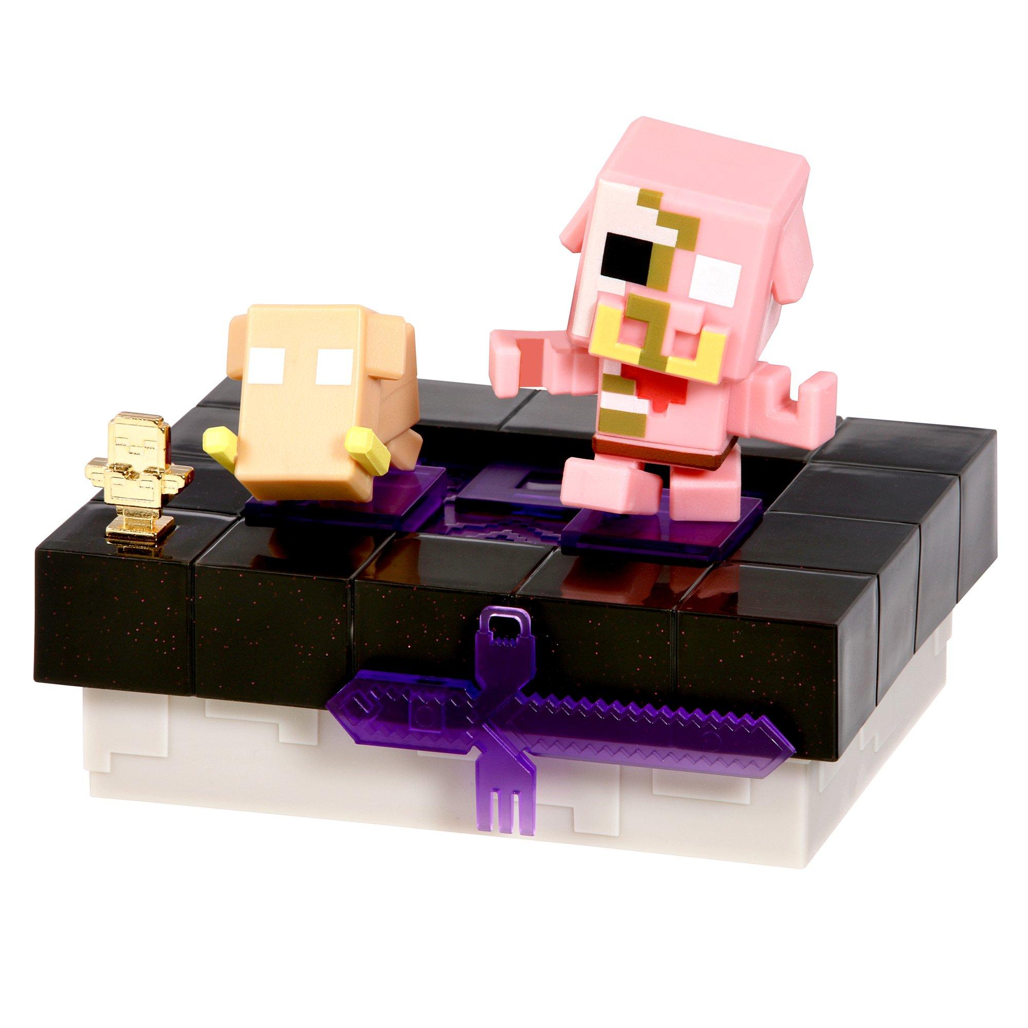 Treasure X Minecraft Nether Quest Mine and Craft Character Pack From Moose  Toys