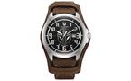 Citizen Eco-Drive Star Wars Mandalorian 44mm Stainless Steel with Brown Cordura Fabric Strap Watch