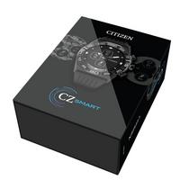list item 10 of 11 Citizen CZ Smart Hybrid 44mm Black Stainless Steel with Black Silicone Strap Smartwatch