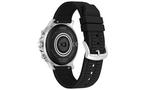 Citizen CZ Smart 46mm Silver Tone Stainless Steel with Black Silicone Strap Smartwatch