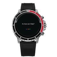 list item 7 of 11 Citizen CZ Smart 46mm Silver Tone Stainless Steel with Black Silicone Strap Smartwatch