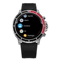 list item 9 of 11 Citizen CZ Smart 46mm Silver Tone Stainless Steel with Black Silicone Strap Smartwatch