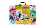Crayola Paint and Create Easel Case Paint Set 65 Pieces