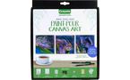 Crayola Signature Make Your Own Paint-Pour Marbleizing Canvas Art Kit
