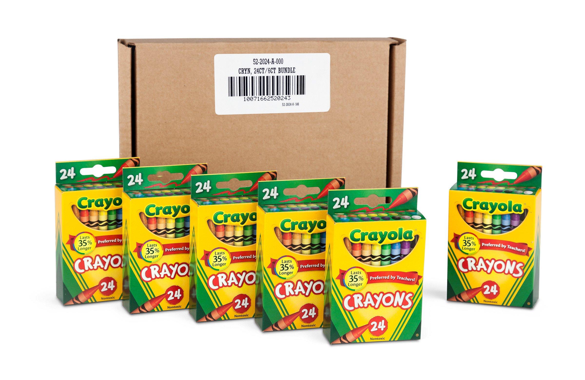 Crayola Crayons 24 ct (Pack of 2)