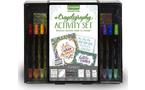 Crayola Beginner Hand Lettering Kit with Tutorials Easier Than Calligraphy 45 Pieces Gift