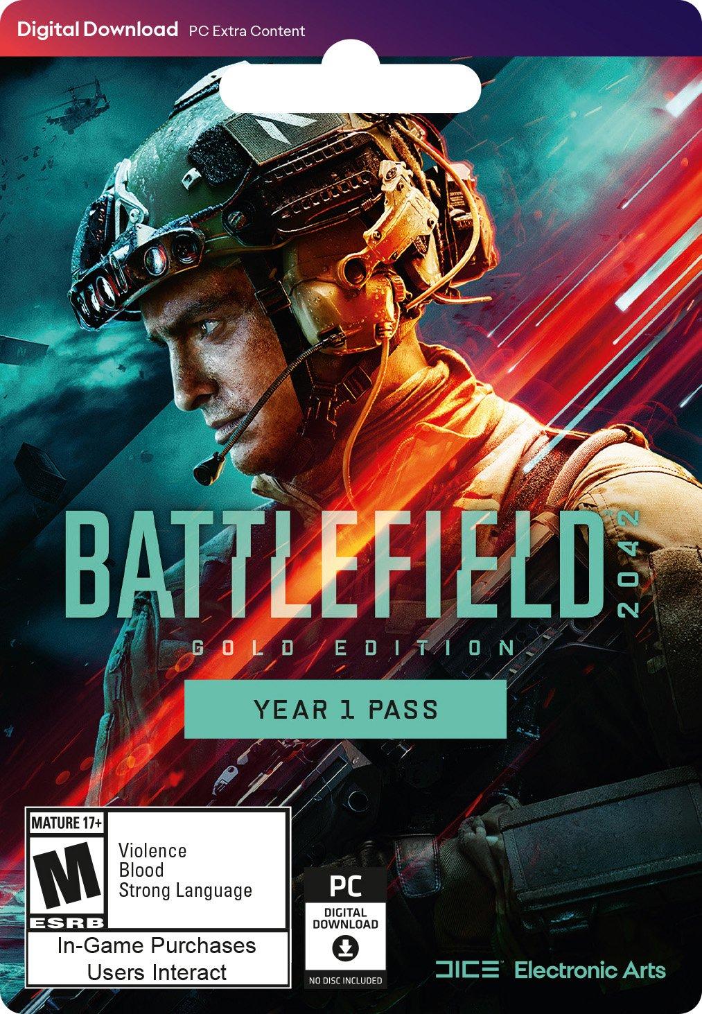 Electronic Arts Battlefield 2042 Year 1 Pass Gold Edition - PC Origin