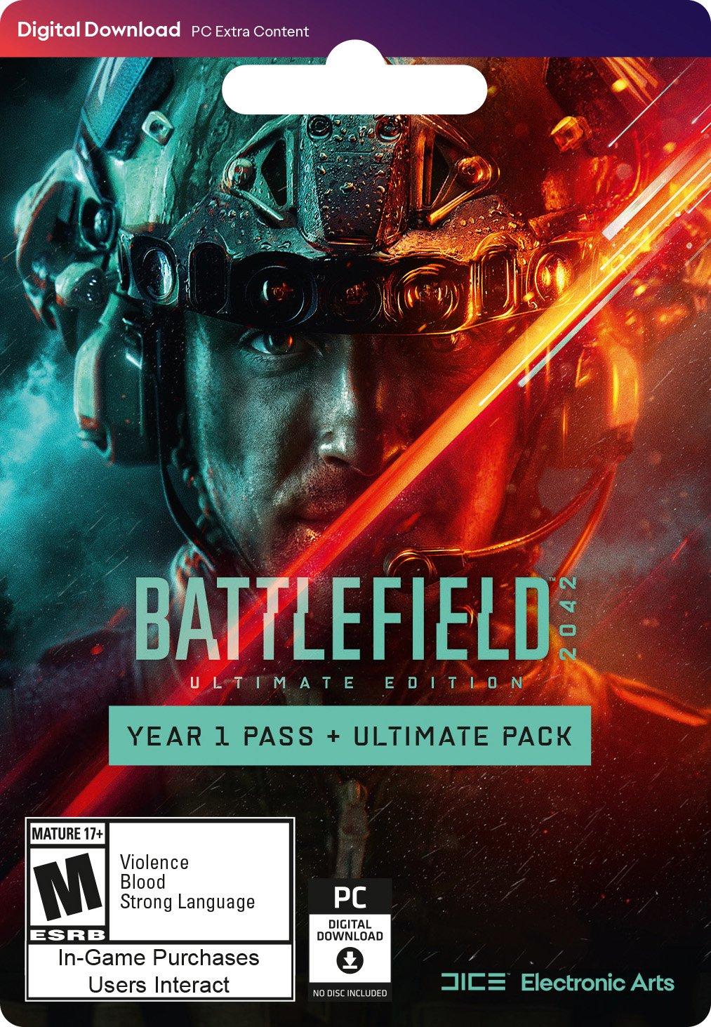 Electronic Arts Battlefield 2042 Year 1 Pass x Ultimate Pack Ultimate Edition - PC Origin