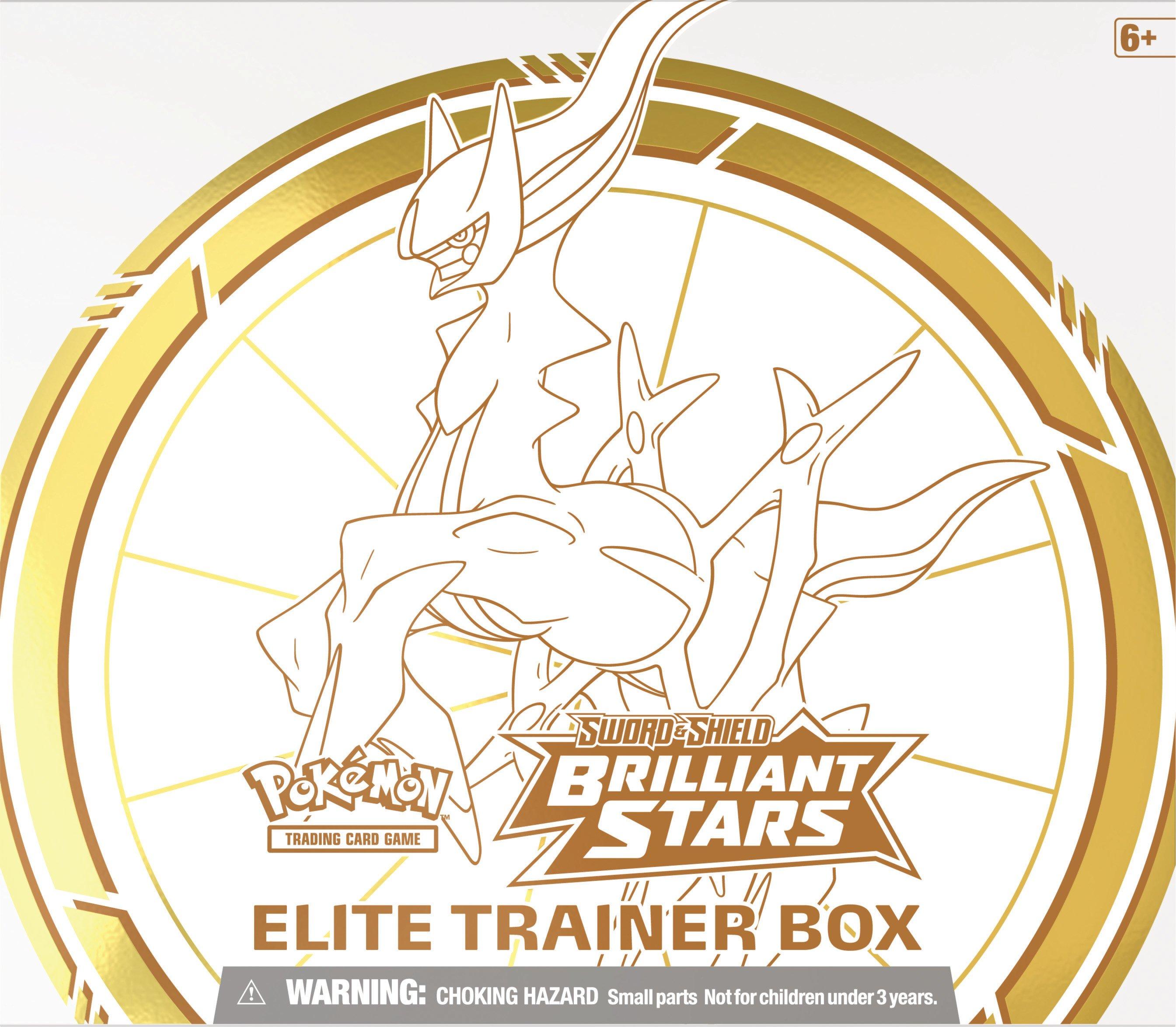 Pokemon Trading Card Game: Sword and Shield Brilliant Stars Elite Trainer  Box