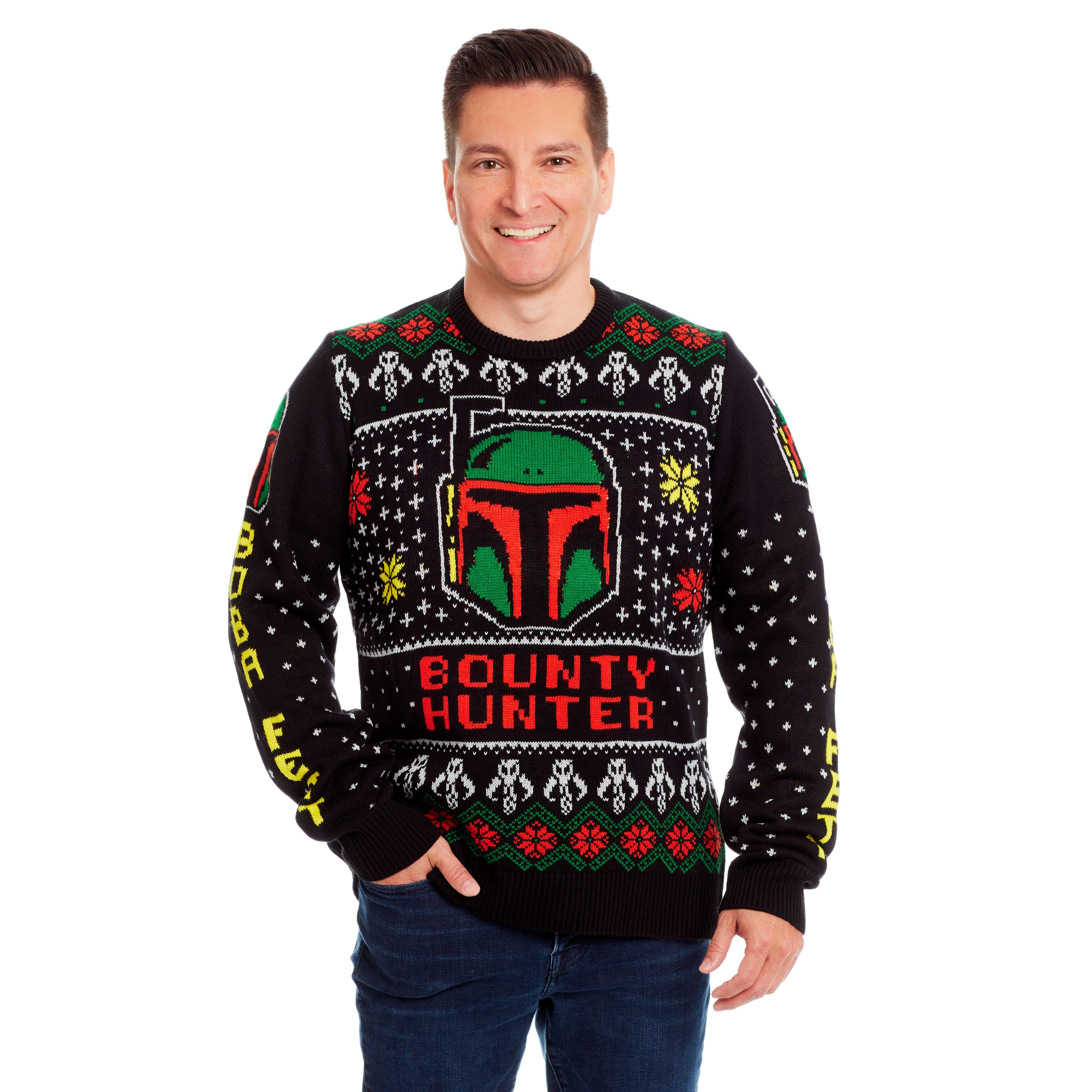 Ugly sweater with on sale hood