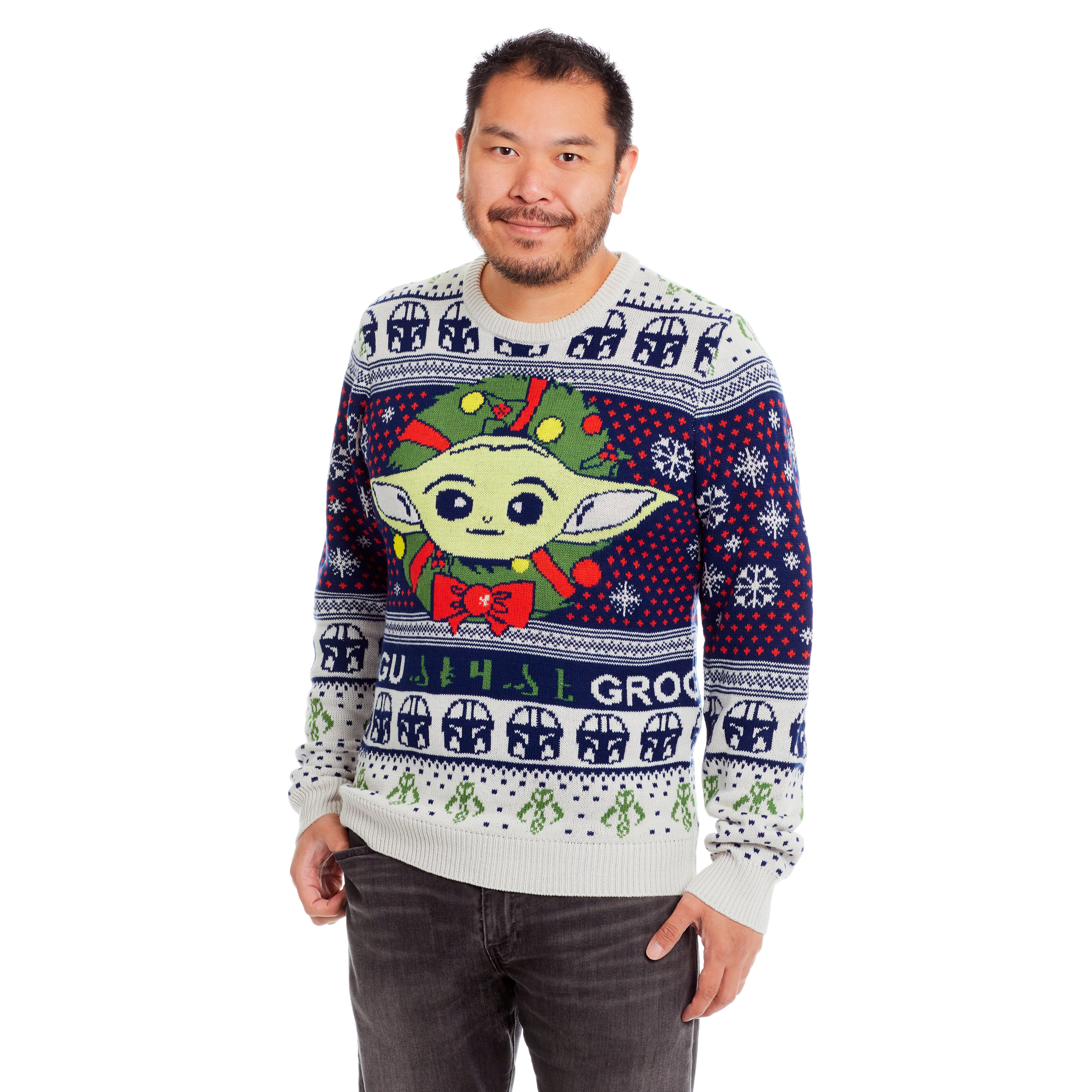 Star Wars: The Mandalorian Grogu Holiday Sweater