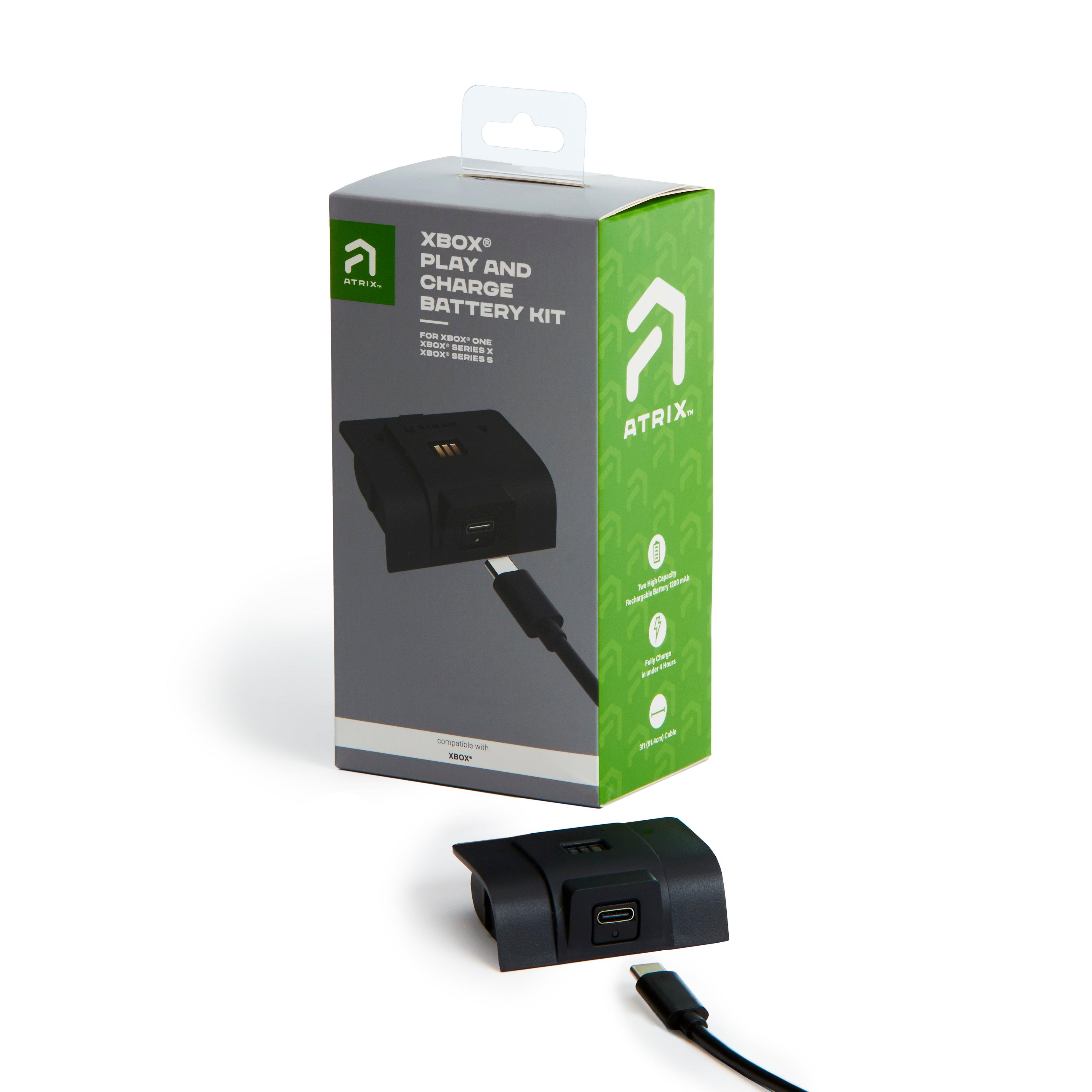Atrix Play and Charge Battery Kit for Xbox One/Series X/S