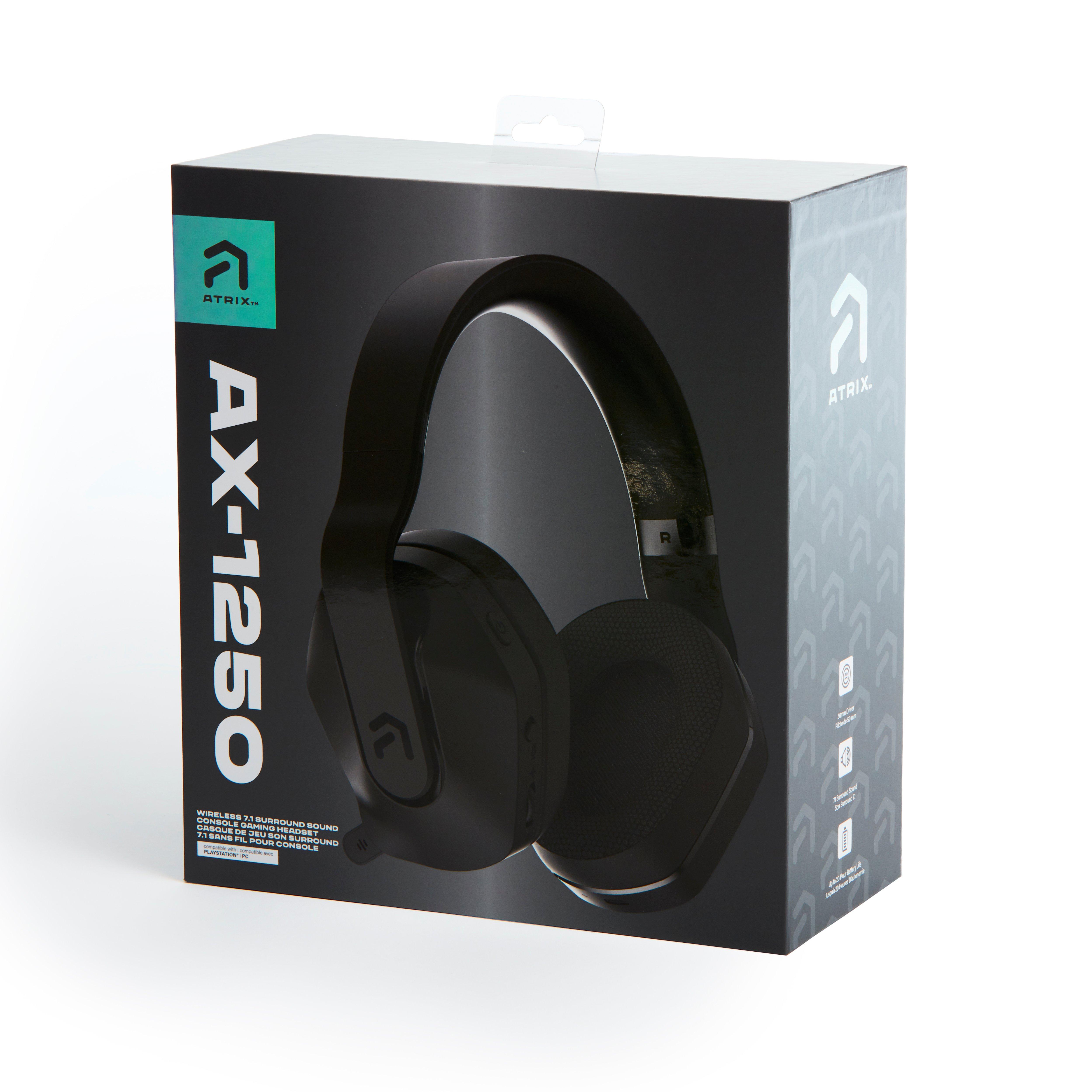 Atrix AX-1250 Wireless Gaming Headset for PlayStation/PC