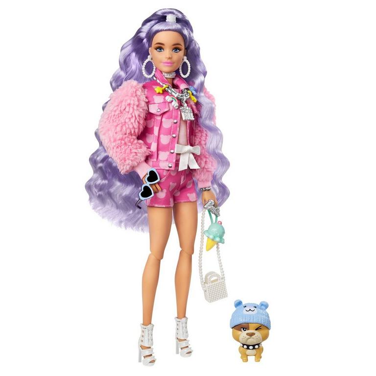 Mattel Barbie Extra Doll Millie with Periwinkle Hair | GameStop