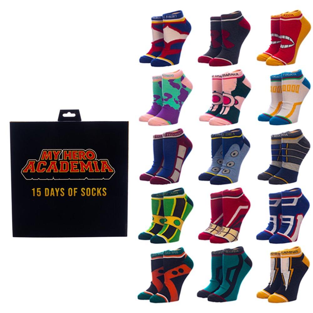 Bioworld My Hero Academia 15 Days of Socks