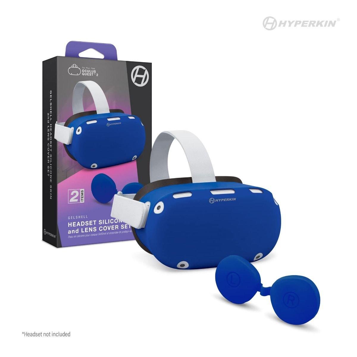 list item 3 of 5 Hyperkin GelShell Headset Silicone Skin and Lens Cover Set for Meta Quest 2