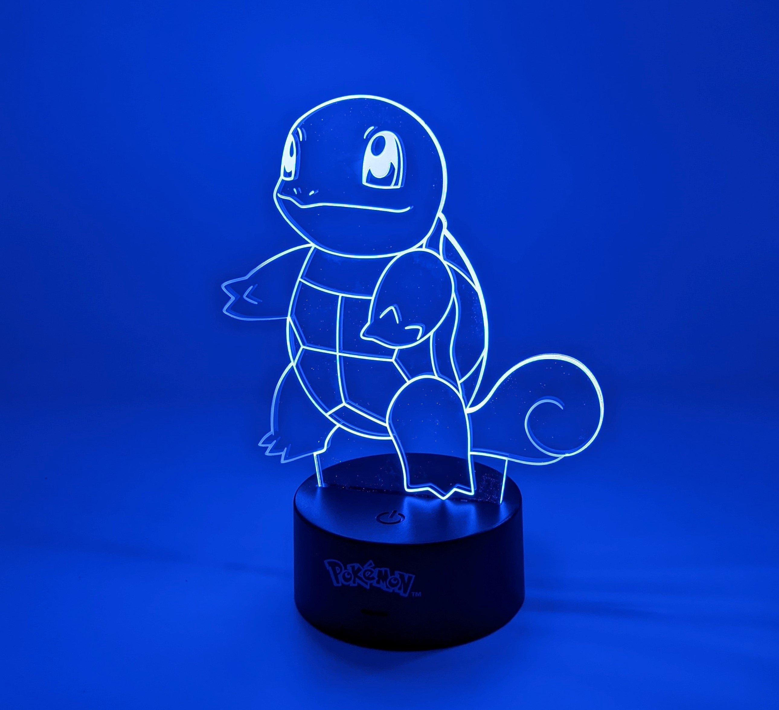 toilet video Romantik Geeknet Pokemon Squirtle Acrylic Desk Light GameStop Exclusive | GameStop