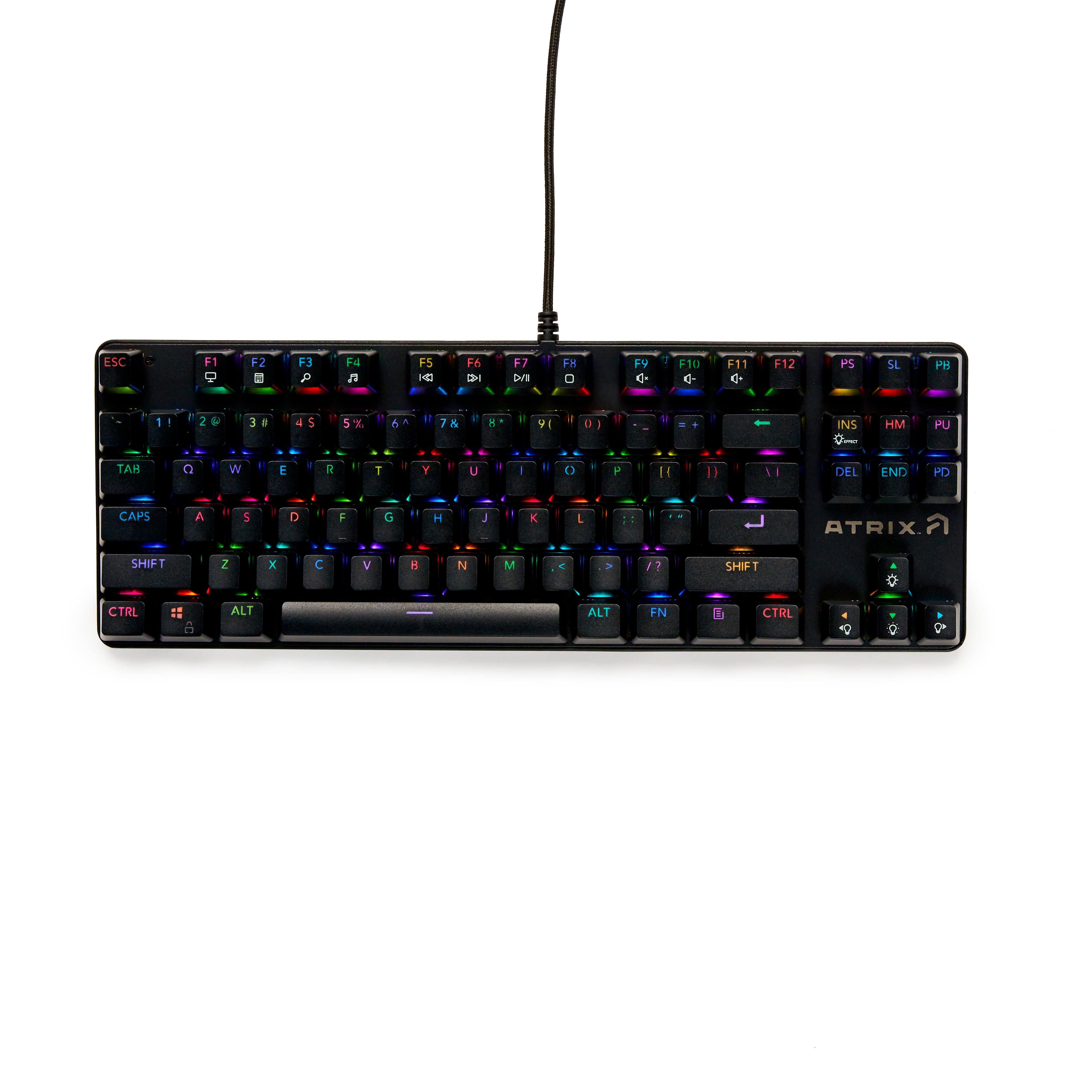 Atrix Sniper Series PC Keyboard Mouse, and Mousepad Bundle