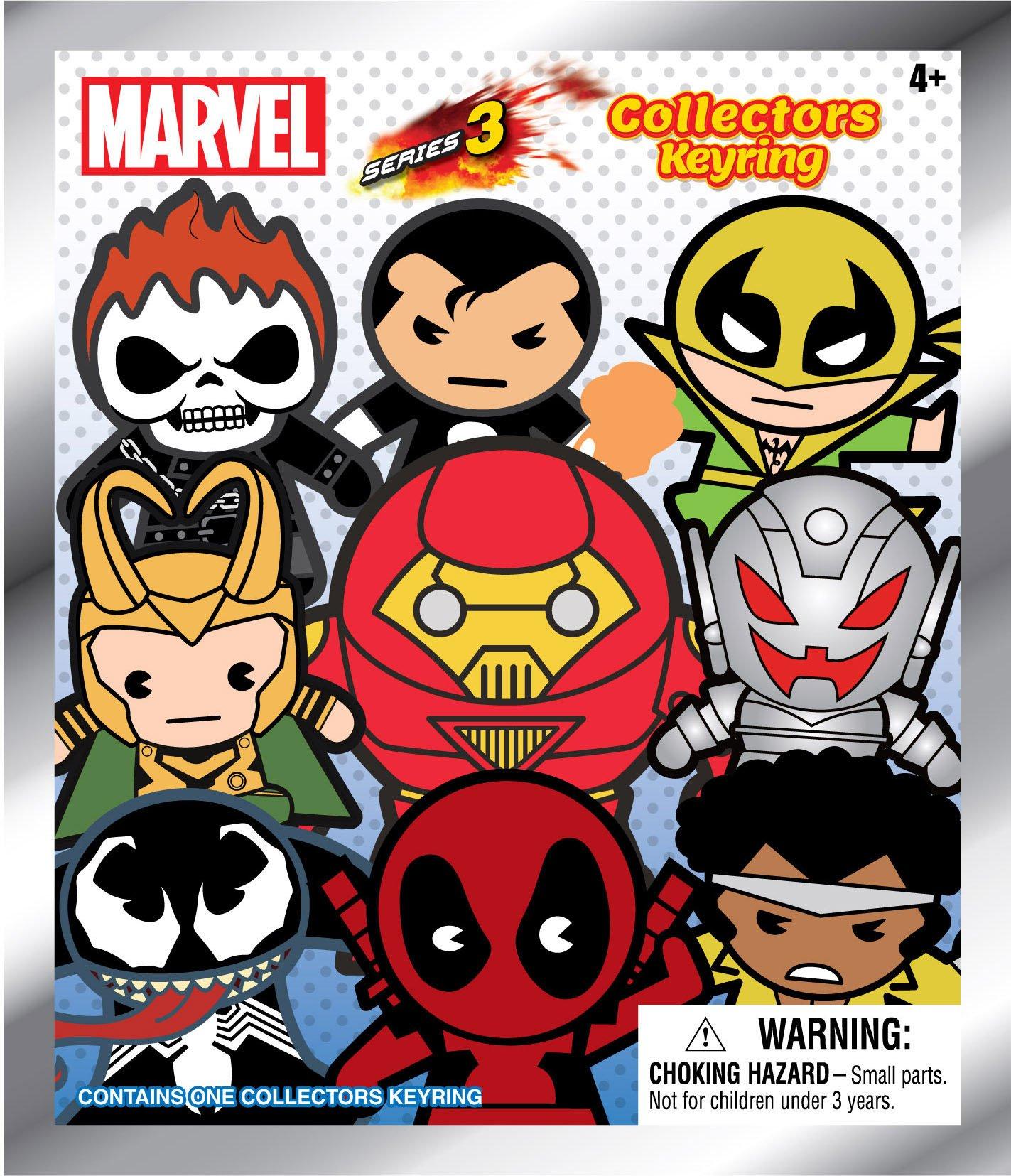 Monogram Marvel Series 3 3D Collectors Keyring Blind Bag
