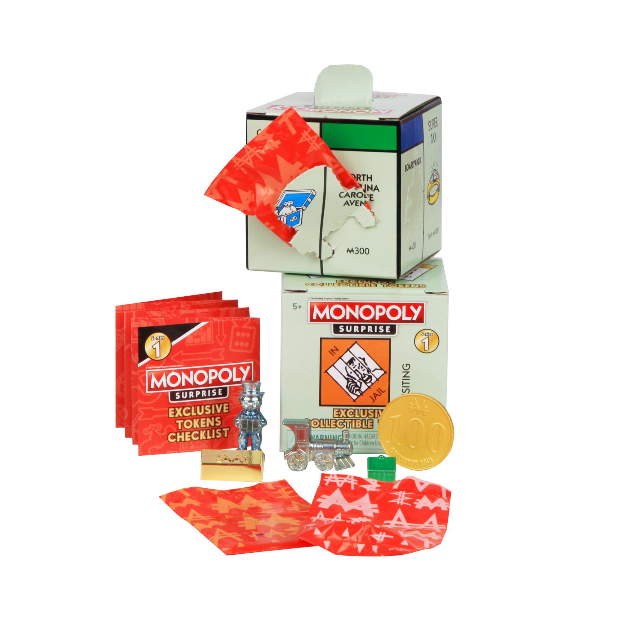 Hasbro Monopoly Surprise Series 1 Collectible Tokens 5 Piece for sale online 