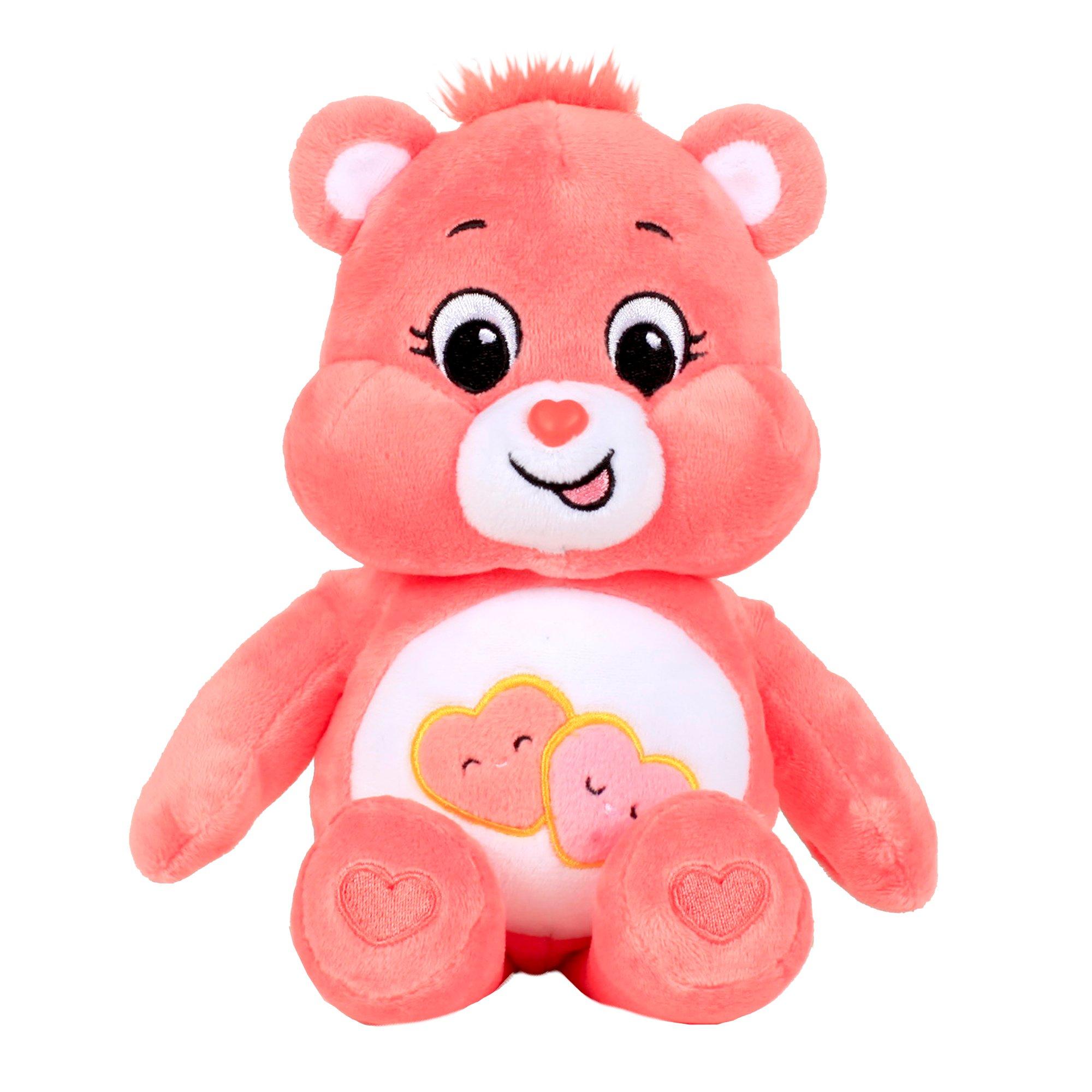 Basic Fun Care Bears LoveaLot Bear 9in Bean Plush