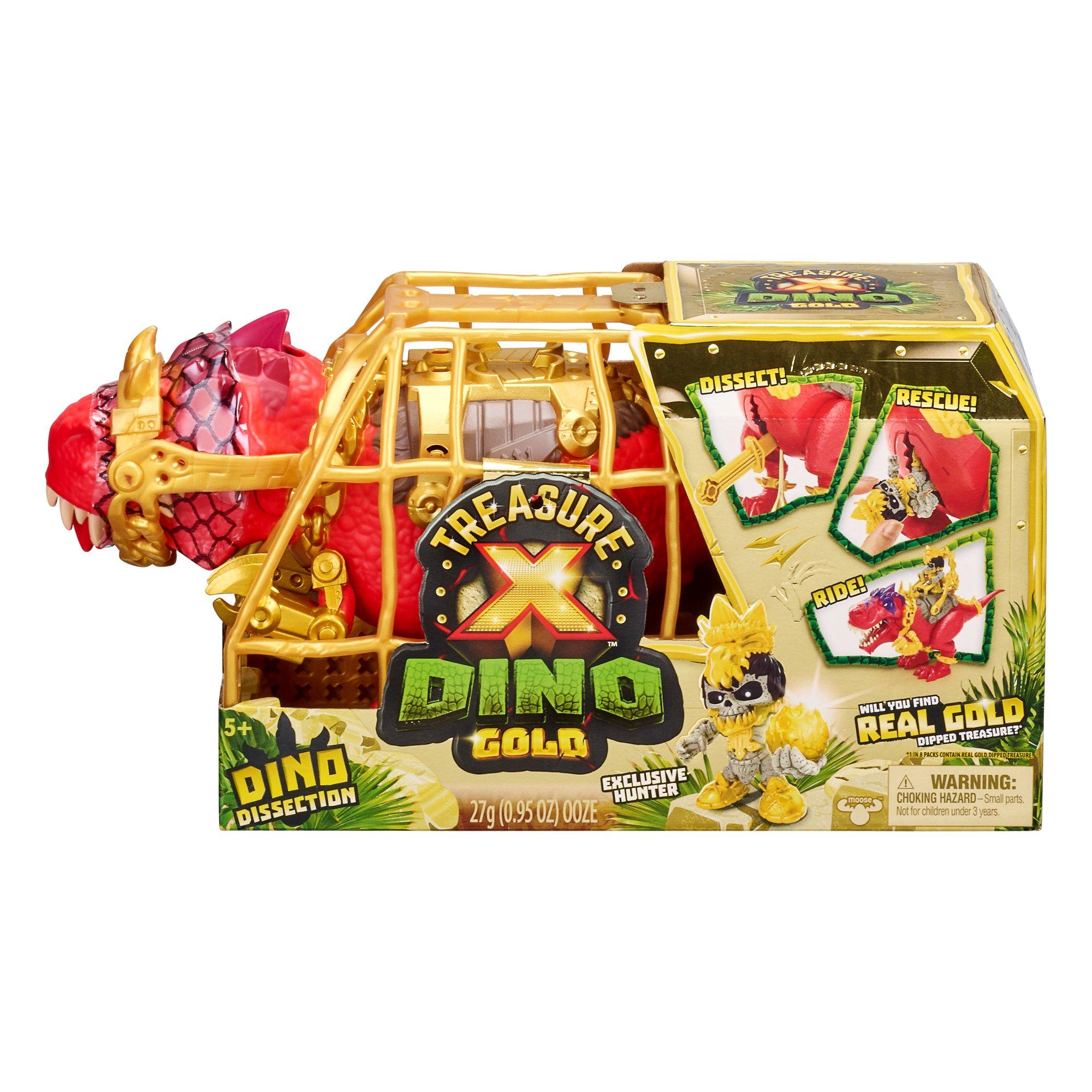 License 2 Play Treasure X Dino Gold Dino Dissection Playset