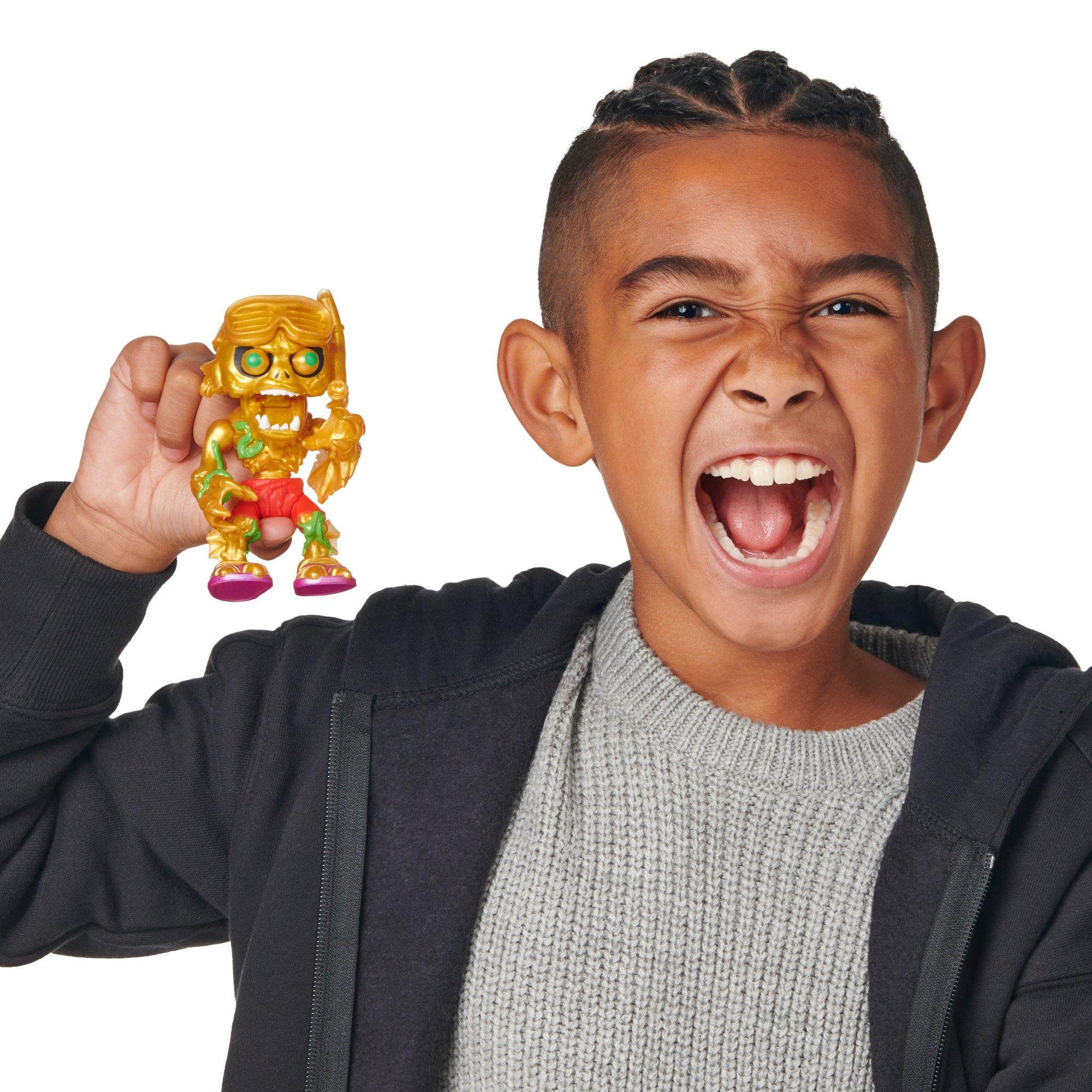 License 2 Play Toys Treasure X Monster Gold 6 Piece 5in Figures