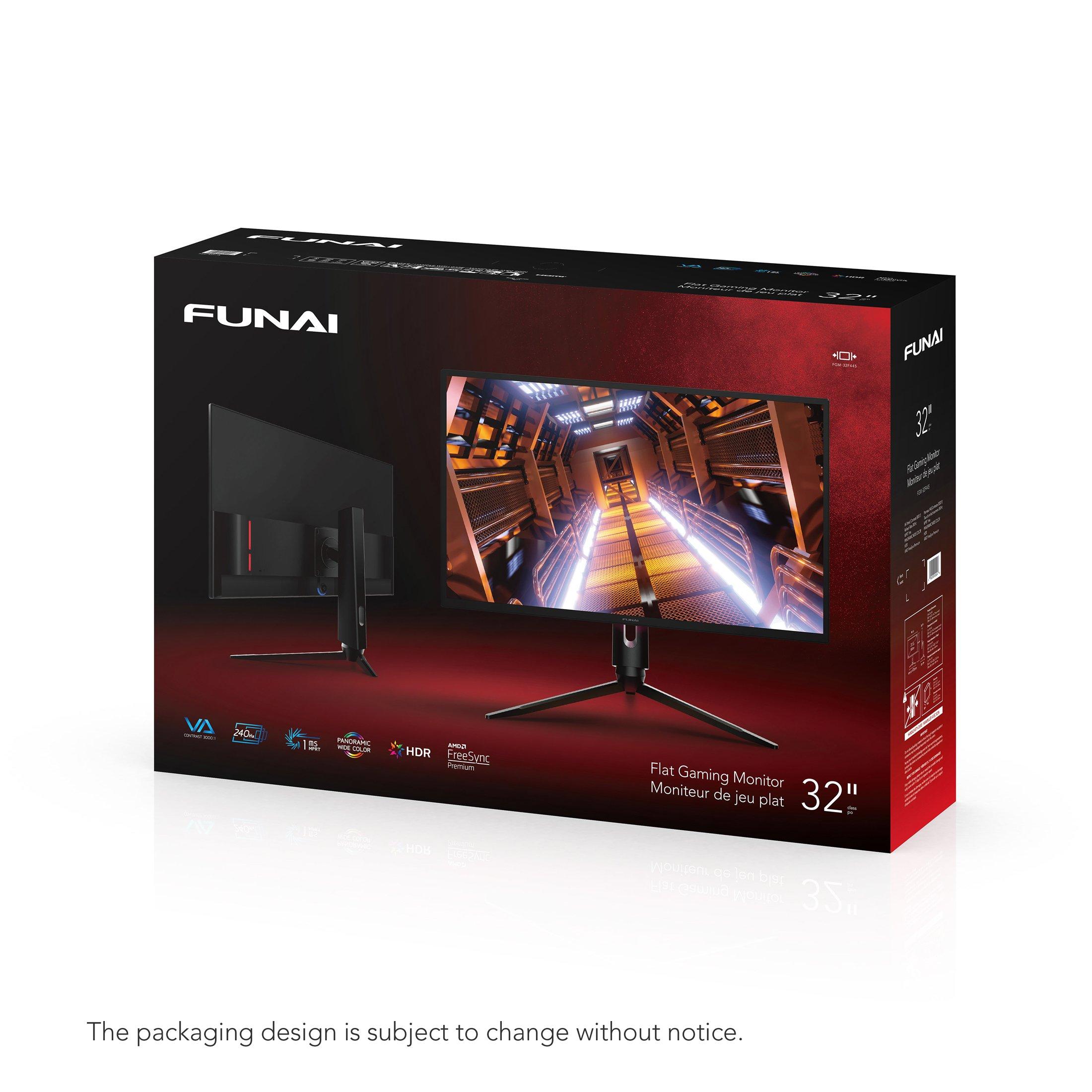Funai FGM27F445 27in FHD (1920x1080) 240Hz FreeSync Gaming Monitor