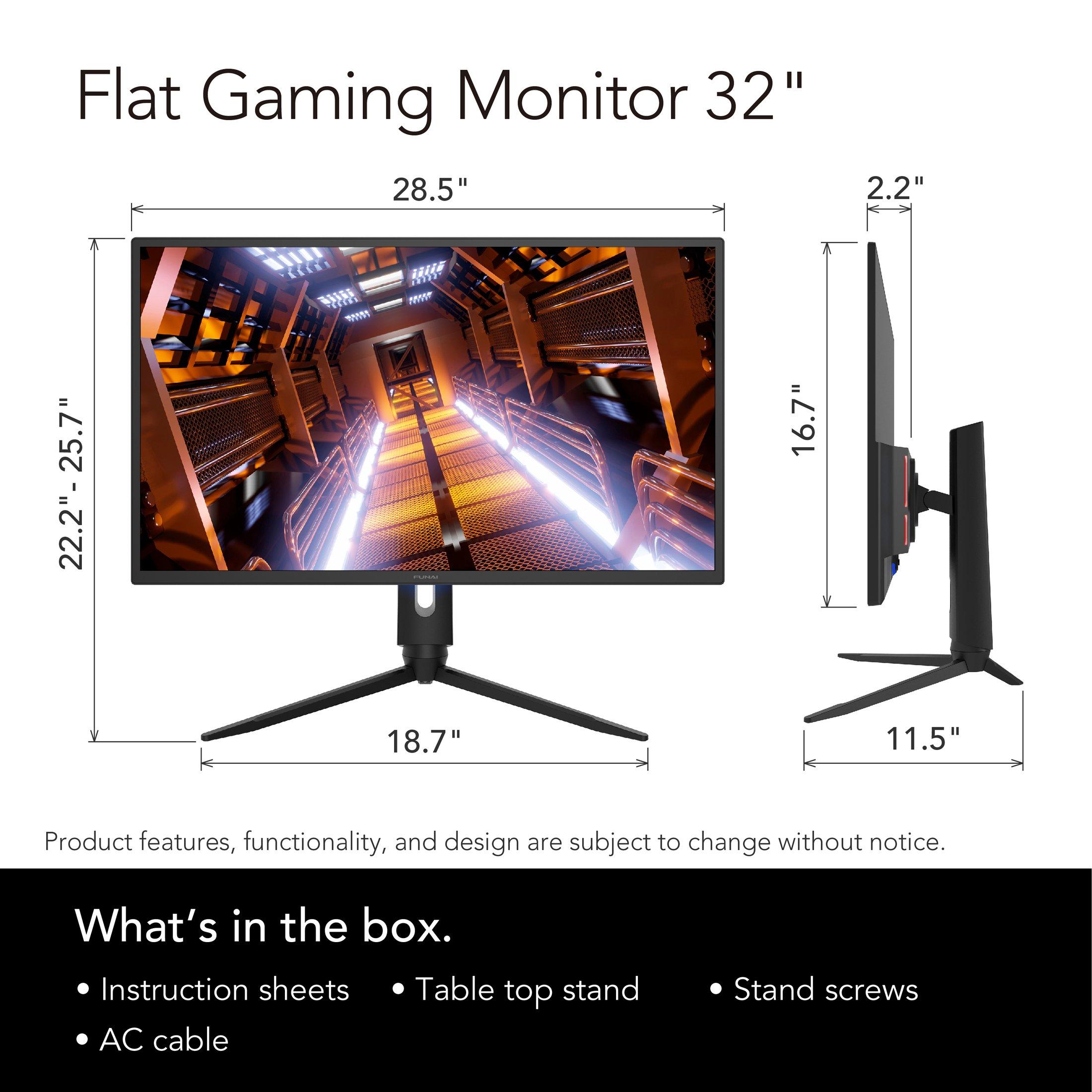 Funai 32-in Full HD 240Hz Gaming Monitor FGM-32F445