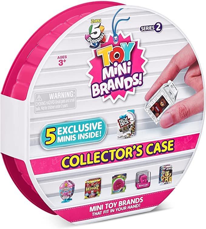 5 Surprise Toy Mini Brands Series 3 Collector Case by Zuru