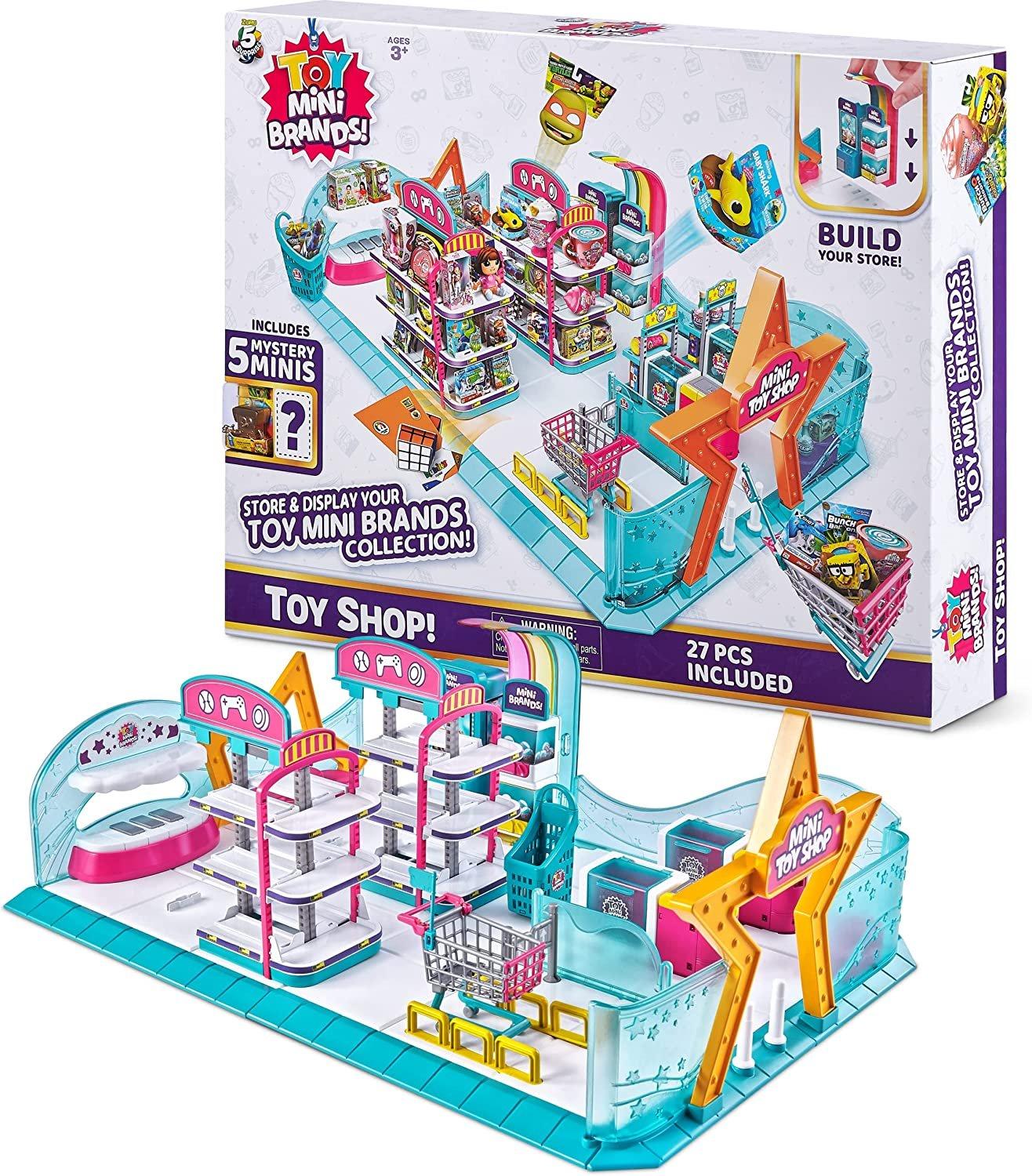  ZURU 5 Suprise Toy Mini Brands Mini Toy Shop Playset | GameStop