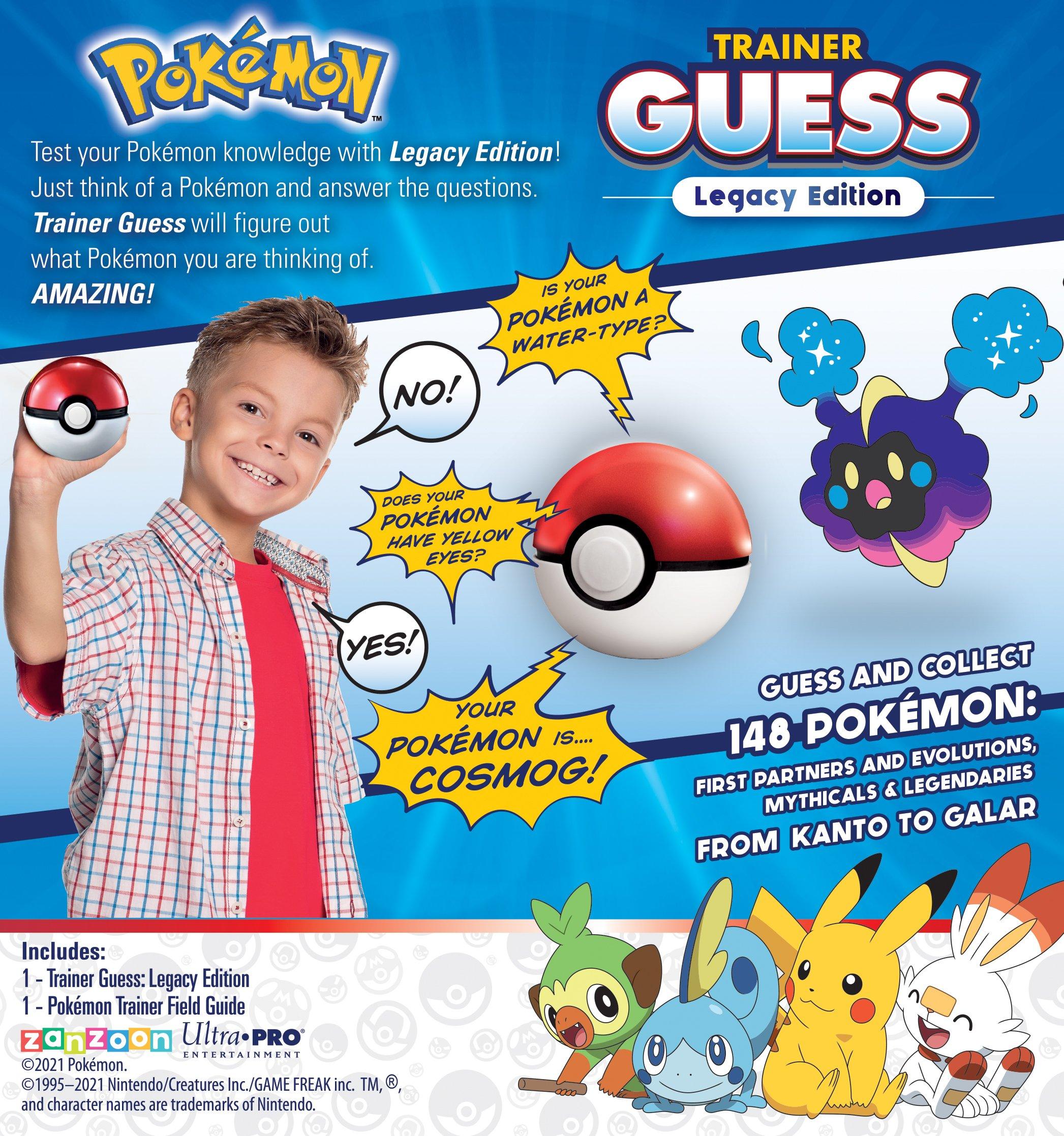 Ultra Pro Pokemon Trainer Guess Legacy Electronic Guessing Game