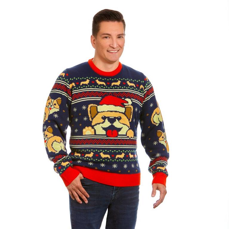 Corgi Holiday Unisex Sweater