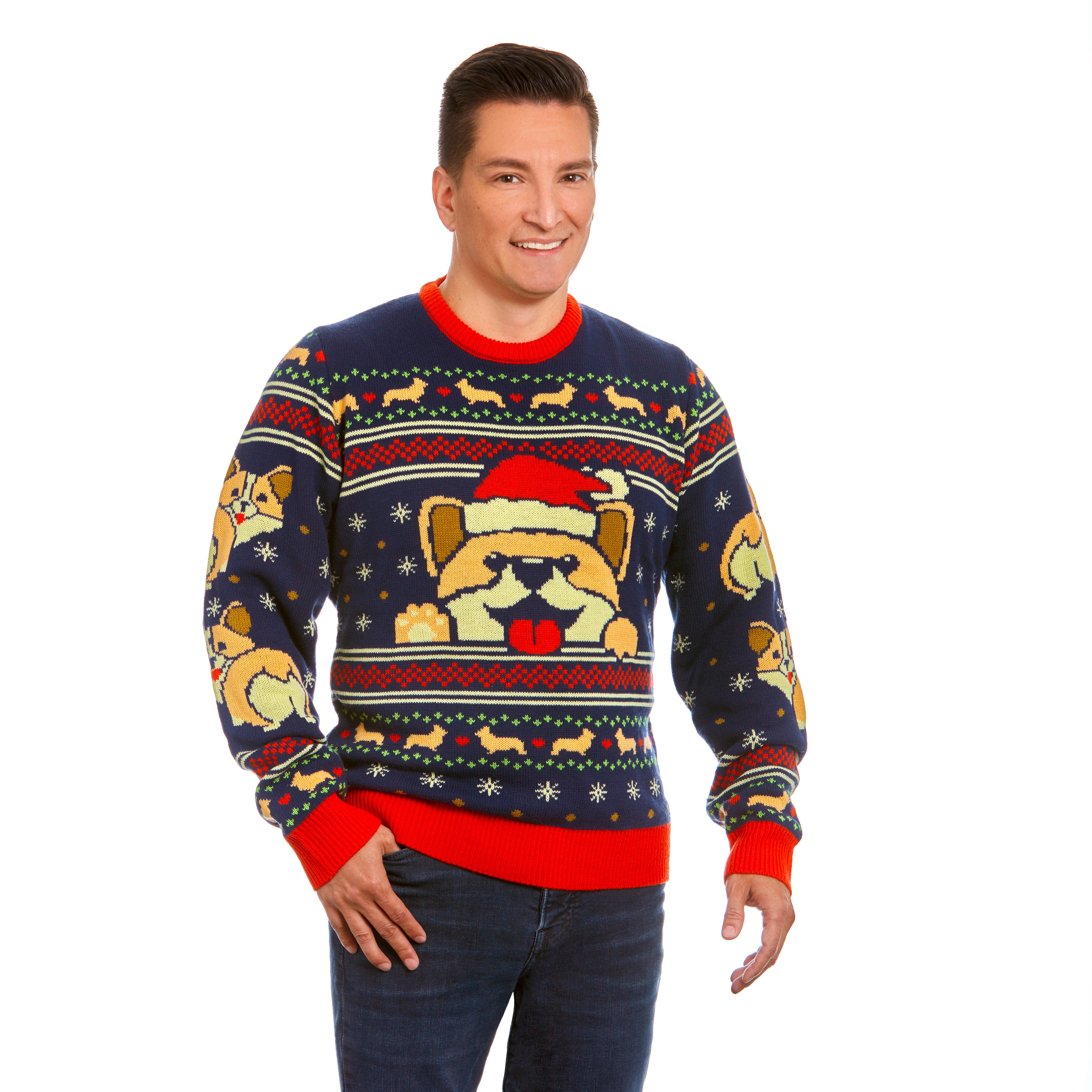 Geeknet Corgi Holiday Unisex Sweater GameStop Exclusive | GameStop