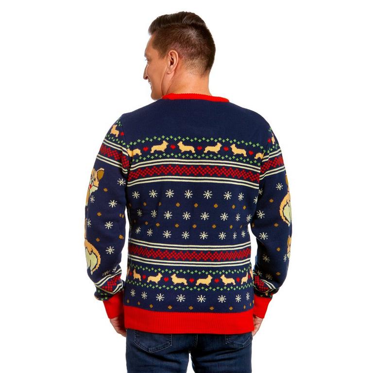 Geeknet Corgi Holiday Unisex Sweater GameStop Exclusive | GameStop