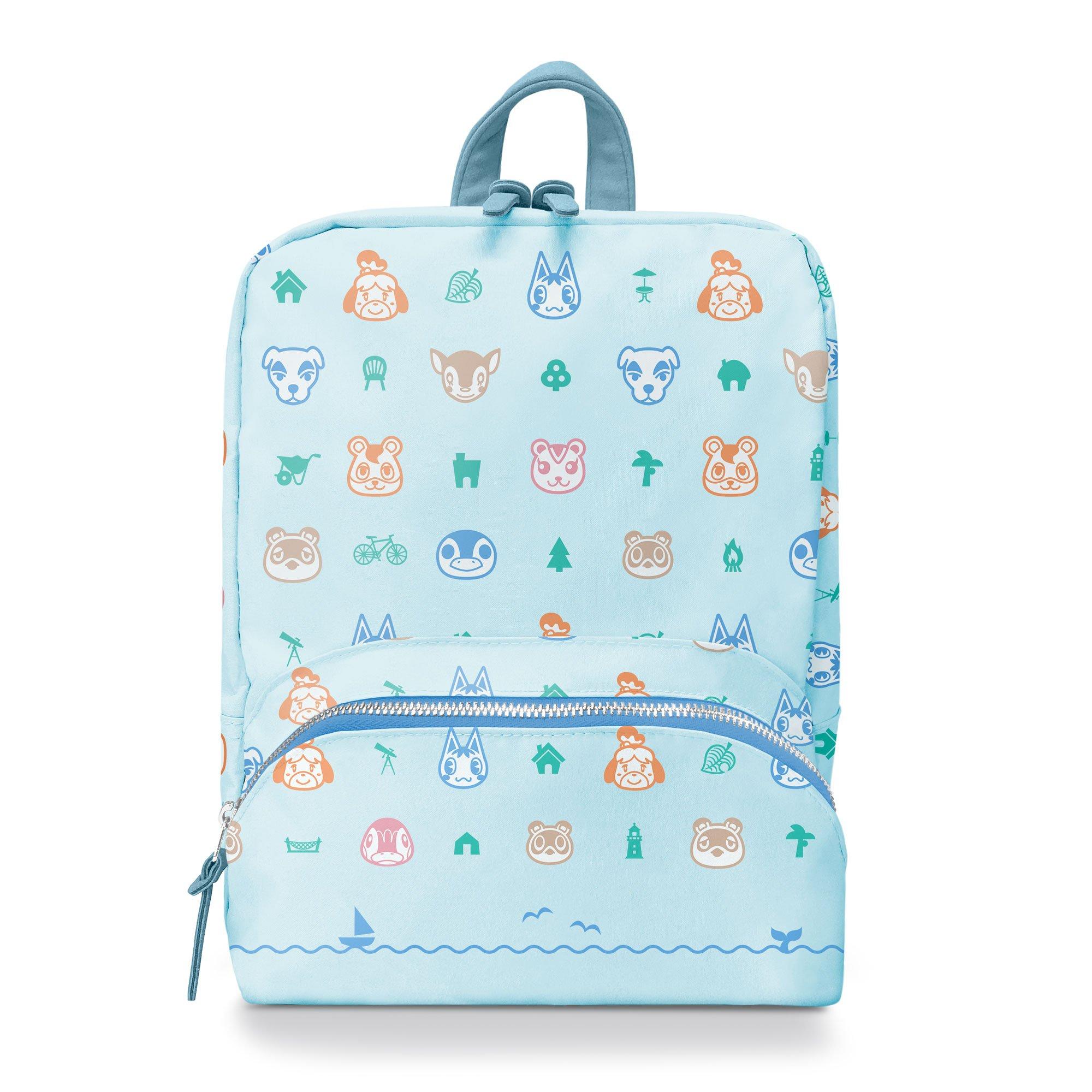 Razer Animal Crossing: New Horizons Outdoor Pattern Mini Backpack with Nintendo Switch Travel Pocket