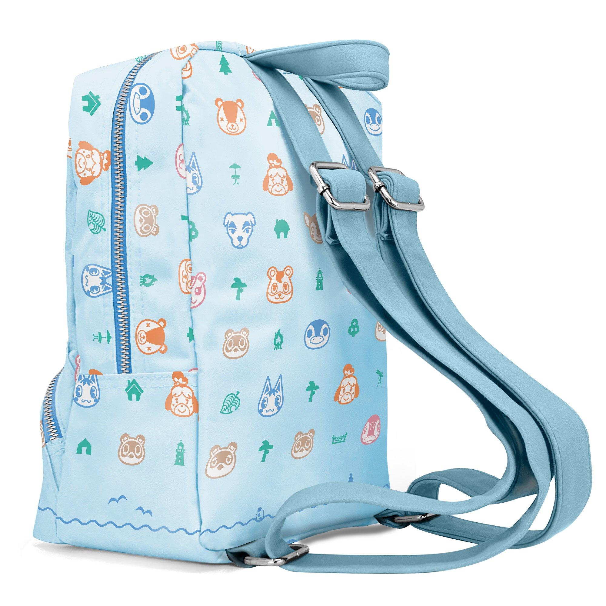 Razer Animal Crossing: New Horizons Outdoor Pattern Mini Backpack with Nintendo Switch Travel Pocket