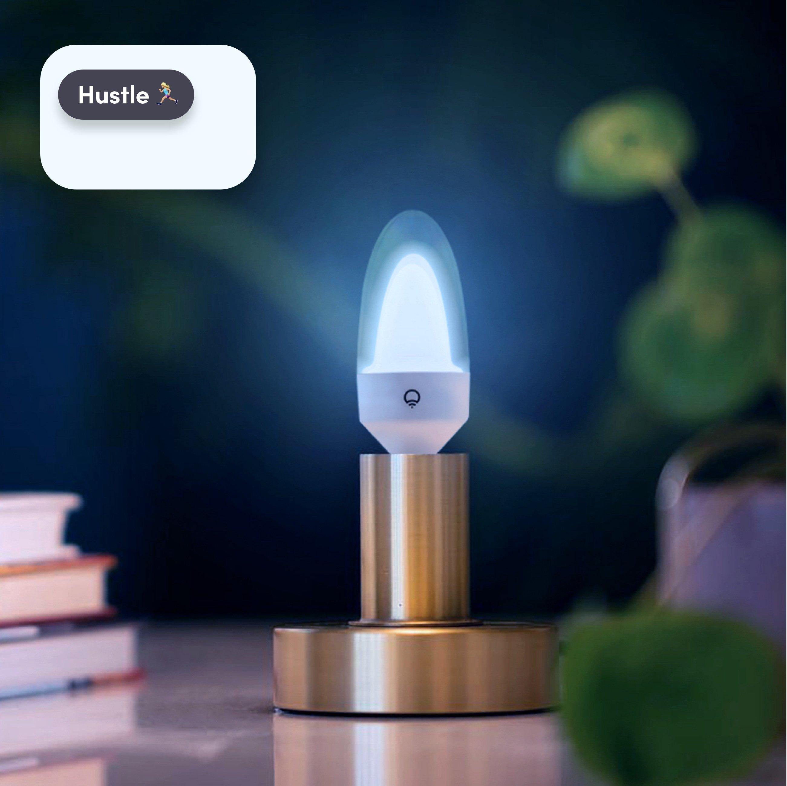 list item 4 of 6 LIFX Smart Candle Lightbulb White to Warm 480 Lumens